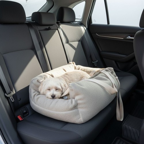 Dog car seat travel - dog,