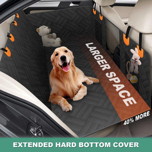 Hard bottom back seat - bottom, extender