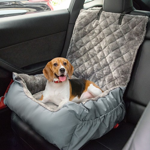Dog car seat portable booster - car,